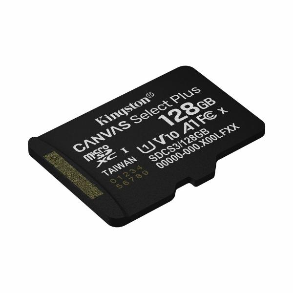 Cartão de Memória Micro SD com Adaptador Kingston SDCS3/128GBSP 128 GB