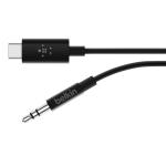 Cabo Áudio Jack (3,5 mm) Belkin F7U079BT03-BLK