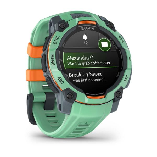 Smartwatch GARMIN Instinct 3 AMOLED Preto Verde 1,2" 45 mm Ø 45 mm (3 Unidades)