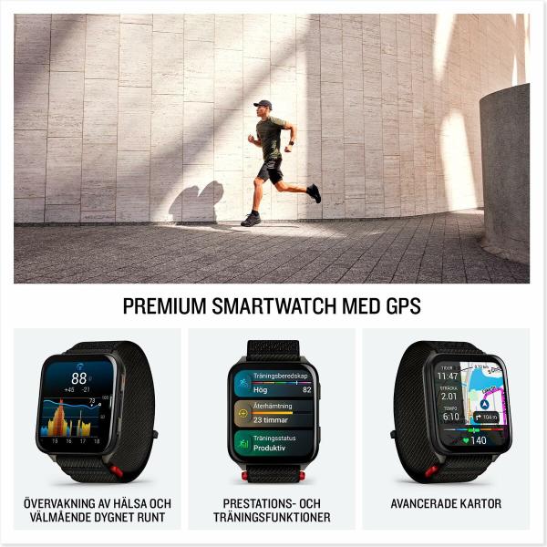 Smartwatch GARMIN 010-02980-02 Preto Ardósia 2"