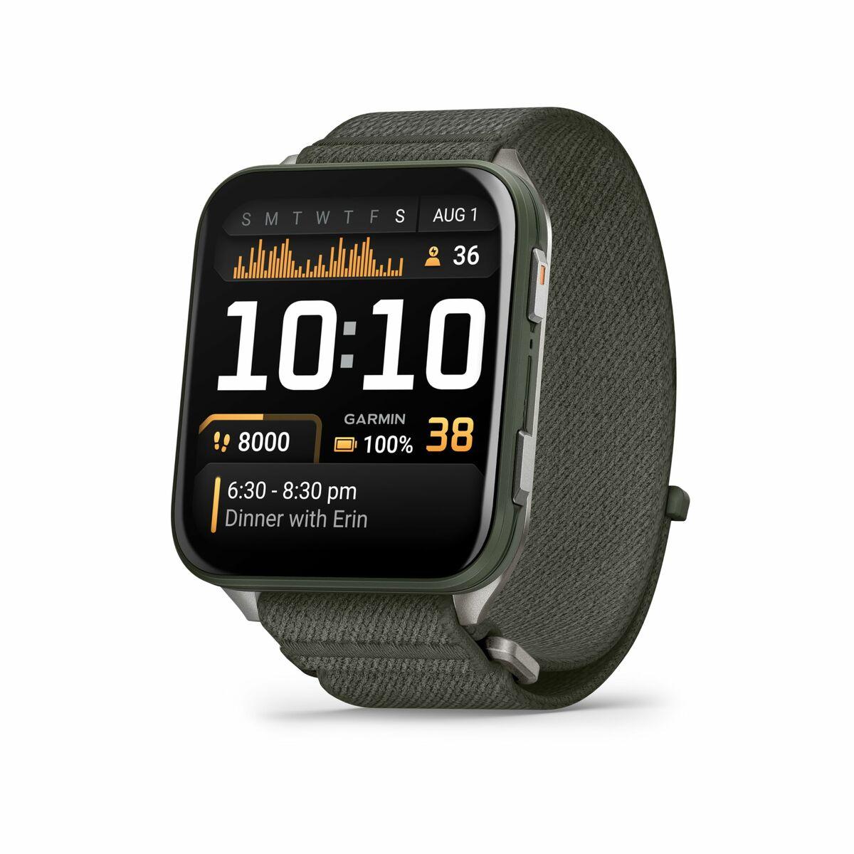 Smartwatch GARMIN 010-02980-03 Preto Verde Cinzento Ardósia