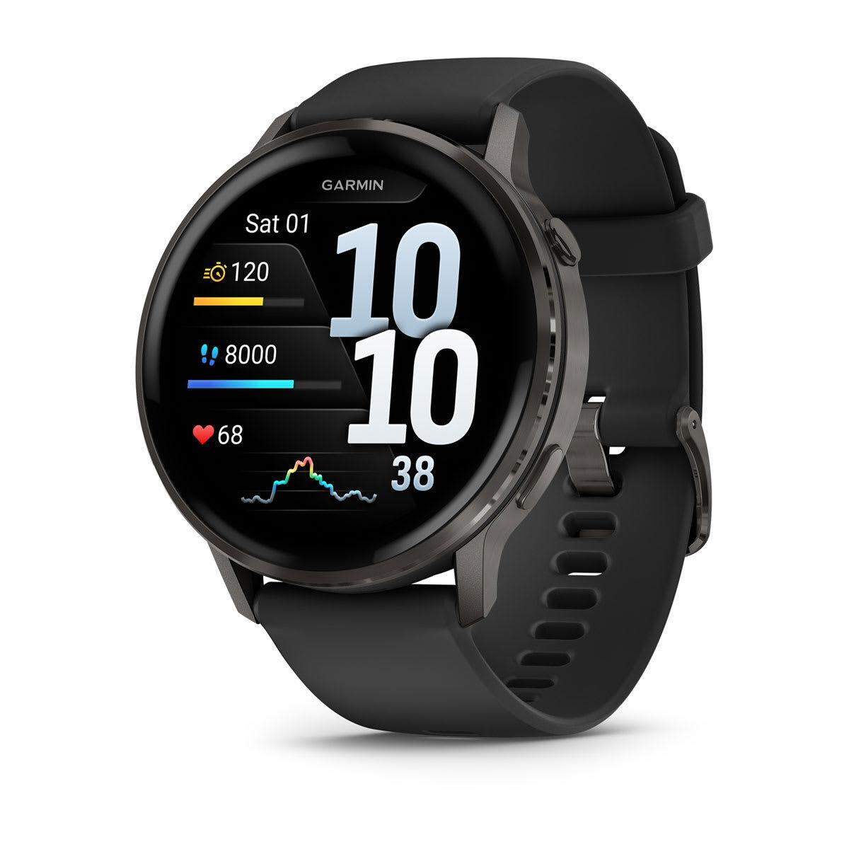 Smartwatch GARMIN Venu 4 Preto 1,4" 45 mm
