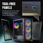 Caixa Semitorre ATX Antec AX-1000 Preto