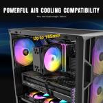 Caixa Semitorre ATX Antec AX-1000 Preto