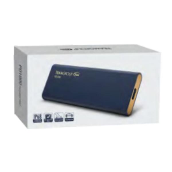 Disco Duro Externo Team Group PD1000 Azul Marinho Concha SSD 512 GB SSD