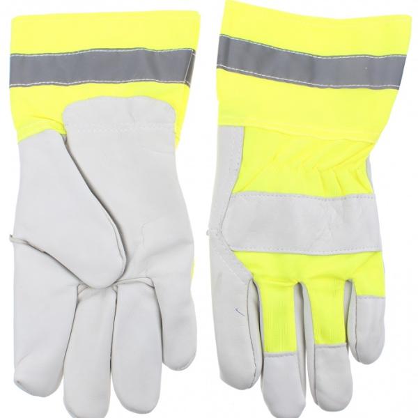 Par Luvas de Trabalho (Couro/Poliester) - DUNLOP