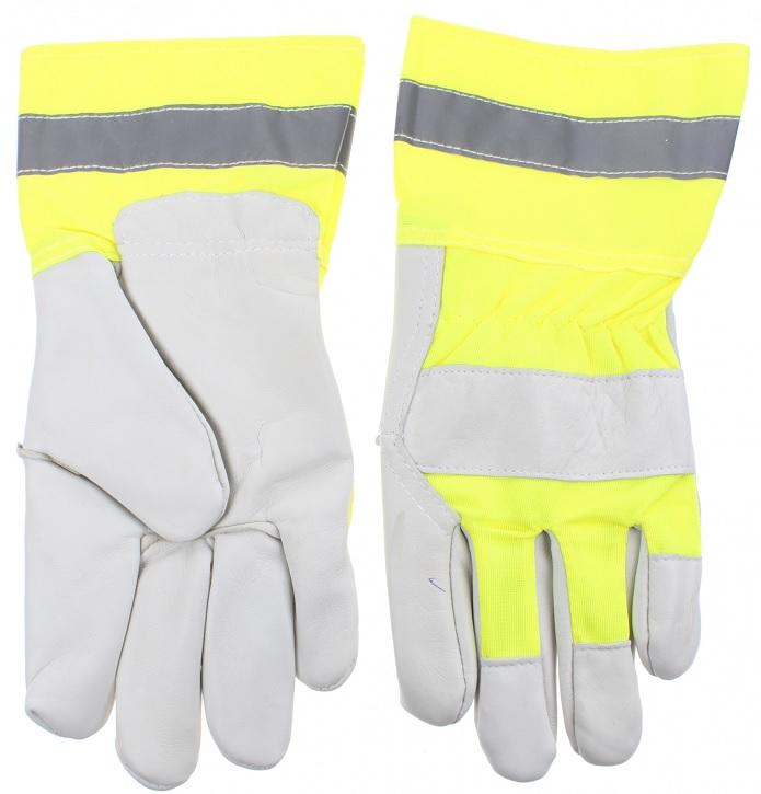 Par Luvas de Trabalho (Couro/Poliester) - DUNLOP