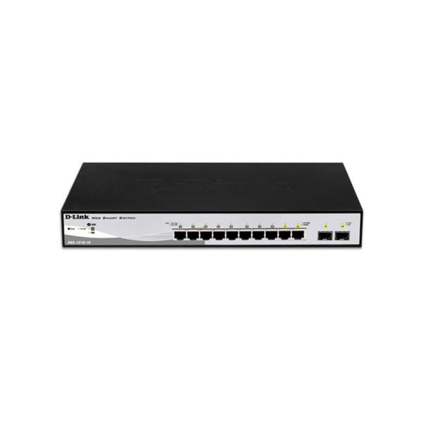 Switch de mesa D-Link DGS-1210-10          8xGB 2xSFP