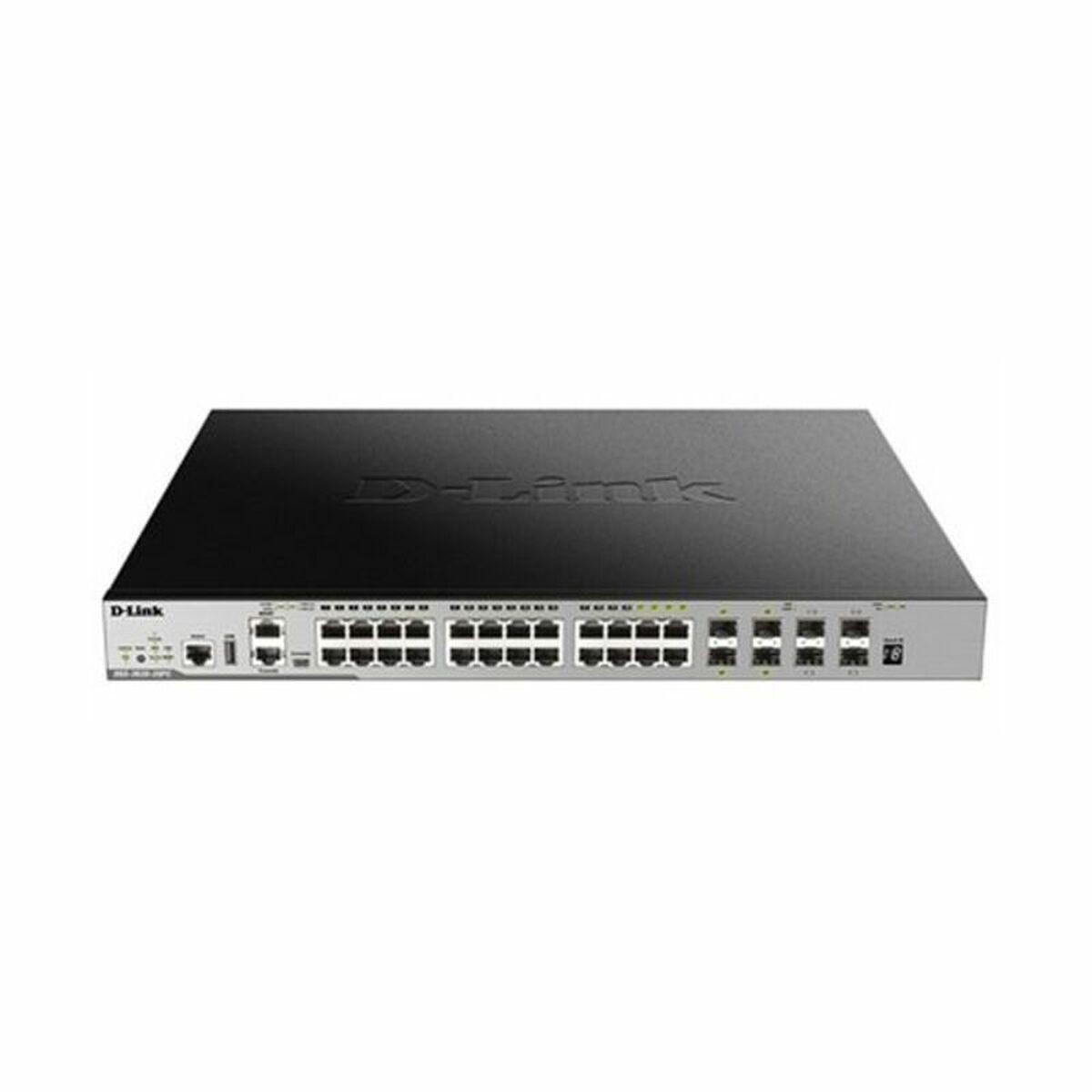 Switch de Armário D-Link DGS-3630-28PC/SI     20 x RJ45 4 x SFP PoE