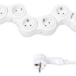 Extensão Sextupla c/ Interruptor tipo Serpente Articulável (1,5 mts) - GSC