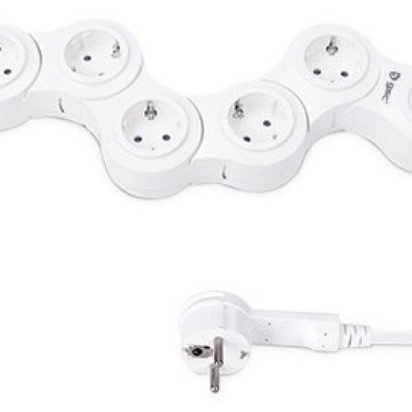 Extensão Sextupla c/ Interruptor tipo Serpente Articulável (1,5 mts) - GSC