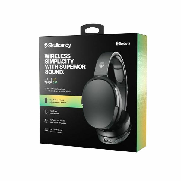 Fones de Ouvido de Tiaras Skullcandy S6HVW-N740 Preto True black