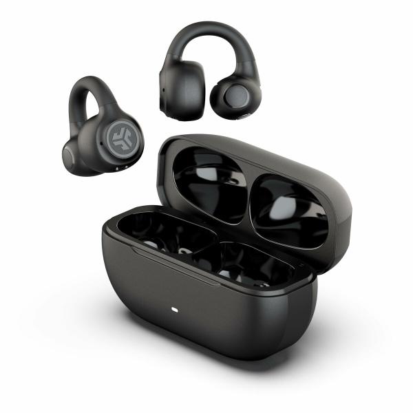 Auriculares Sem Fios com Estojo de Carregamento JLab IEUEBFLEXRBLK124 Preto