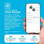 Auriculares Sem Fios com Estojo de Carregamento JLab IEUEBJBOPSPRTRBLK82 Preto