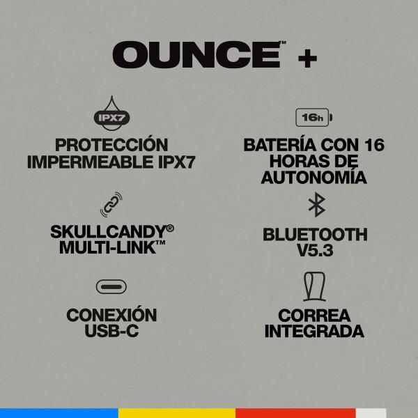 Altifalante Bluetooth Portátil Skullcandy 2SKSK2010I0L2 Cinzento 20 W