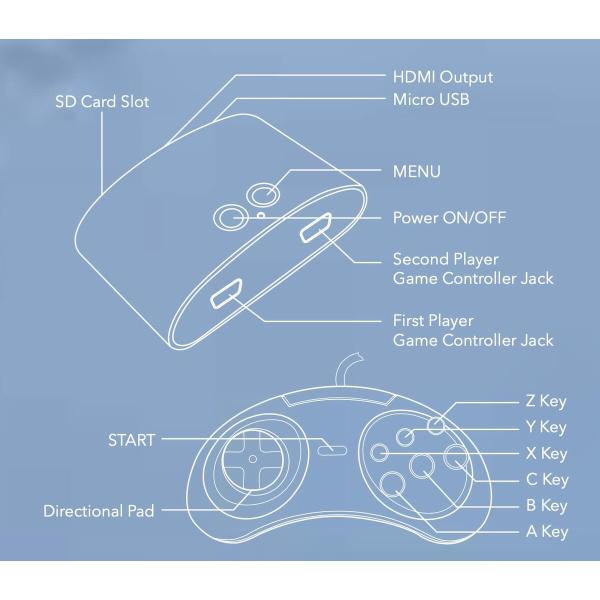 Consola de Videojogos Legends FLASHBACK 100