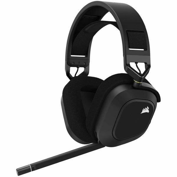 Auriculares Bluetooth com microfone Corsair HS80 RGB Preto Multicolor