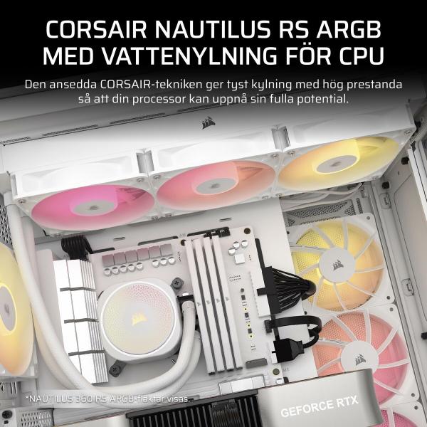 Kit de refrigeração líquida Corsair NAUTILUS 240 RS ARGB