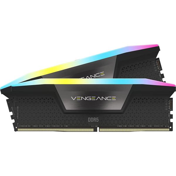 Memória RAM Corsair 32GB (2K) DDR5 5200MHz Vengeance RGB B 32 GB