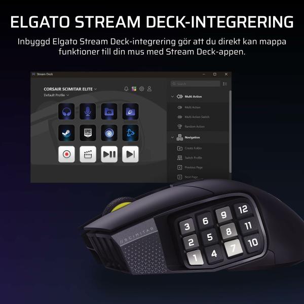 Rato Corsair CH-9314014-WW Preto