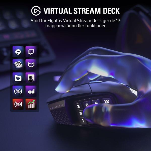 Rato Corsair CH-9314014-WW Preto