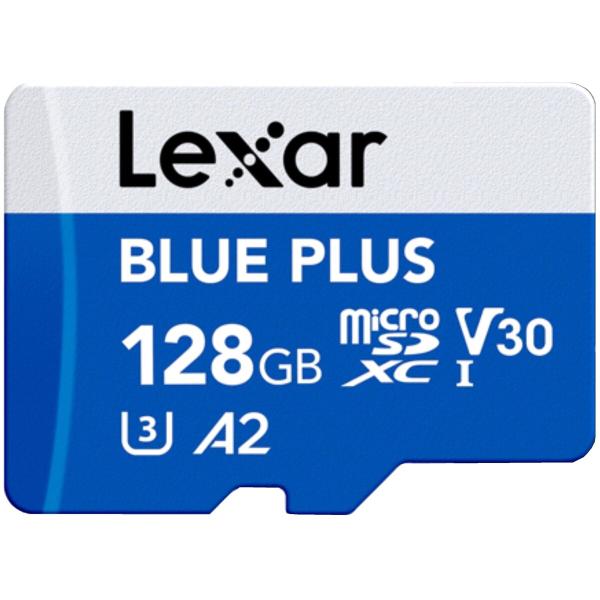Cartão de Memória Micro SD com Adaptador Lexar LMSBLPL128G-BNANG 128 GB