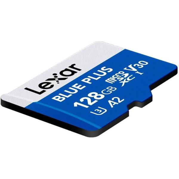 Cartão de Memória Micro SD com Adaptador Lexar LMSBLPL128G-BNANG 128 GB