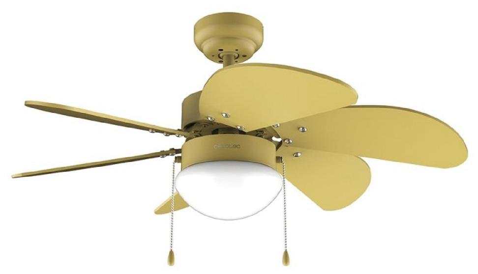Ventoinha de Teto Energysilence Aero V3600 Vision Ø92cm 50W (Amarelo) - CECOTEC