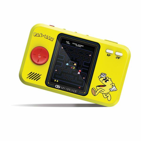 Consola de Jogos Portátil My Arcade Pocket Player PRO - Pac-Man Retro Games Amarelo