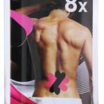 Pack 8x Fita Elástica Kinesiology p/ Costas - DUNLOP