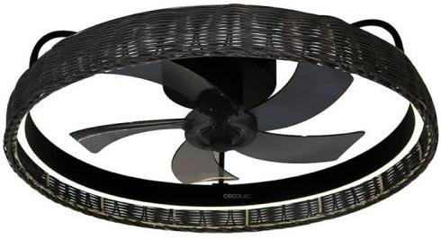 Ventoinha de Teto Energysilence Lampaero 600 20W (Preto) - CECOTEC