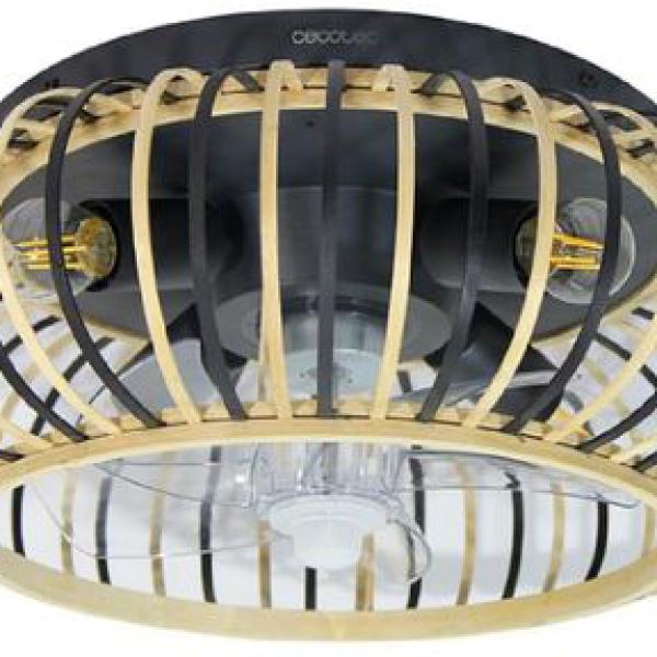 Ventoinha de Teto Energysilence Lampaero 600 Natural Wood 20W - CECOTEC