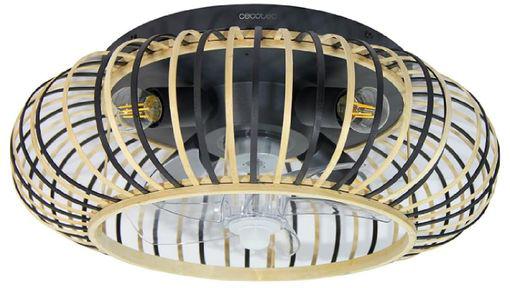 Ventoinha de Teto Energysilence Lampaero 600 Natural Wood 20W - CECOTEC