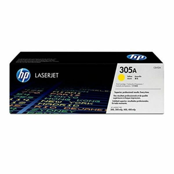 Tóner Original HP CE412A Amarelo
