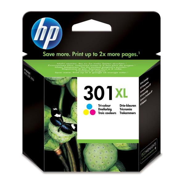 Tinteiro de Tinta Original HP CH564EE#301 Multicolor (1 Unidade)