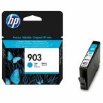 Tinteiro de Tinta Original HP 903 Azul Preto Ciano