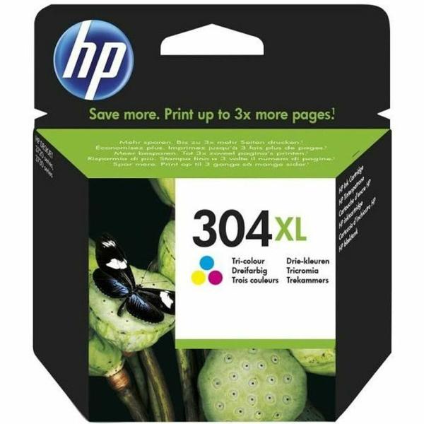 Tinteiro de Tinta Original HP 304XL Amarelo Magenta 7 ml