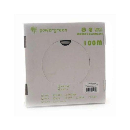 PEPEGREEN CAT6 CABLE REEL 100M RIGID