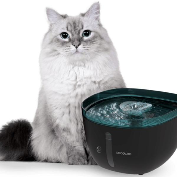 Fonte de Água Automática Pumba 2200 Refresh 2L (Preto/Azul) - CECOTEC