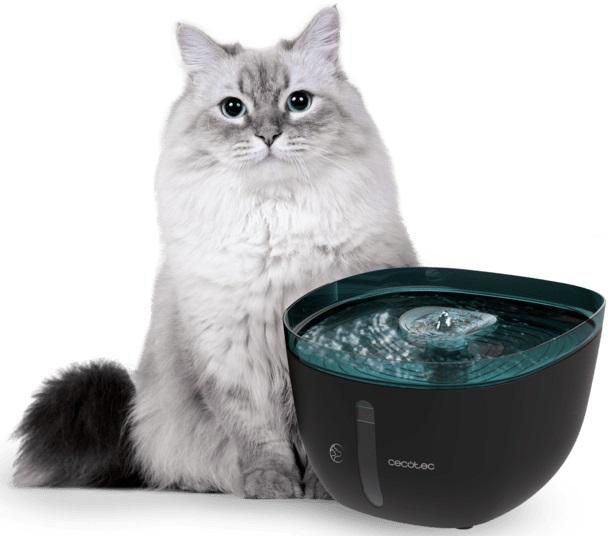 Fonte de Água Automática Pumba 2200 Refresh 2L (Preto/Azul) - CECOTEC