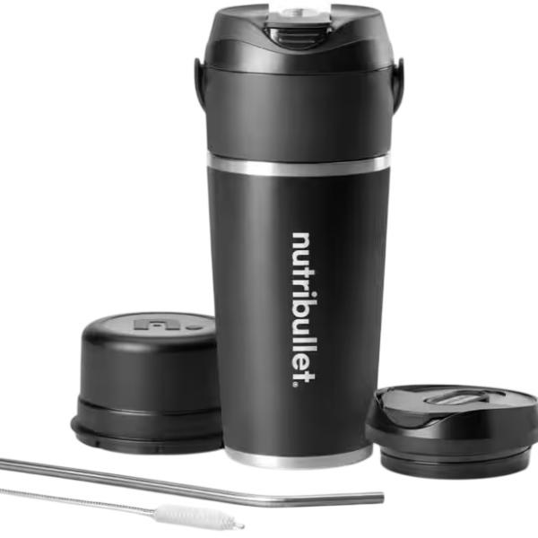 Liquidificadora Portátil Flip 11W 0,59L (Preto) - NUTRIBULLET