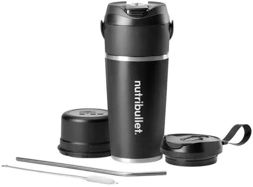 Liquidificadora Portátil Flip 11W 0,59L (Preto) - NUTRIBULLET