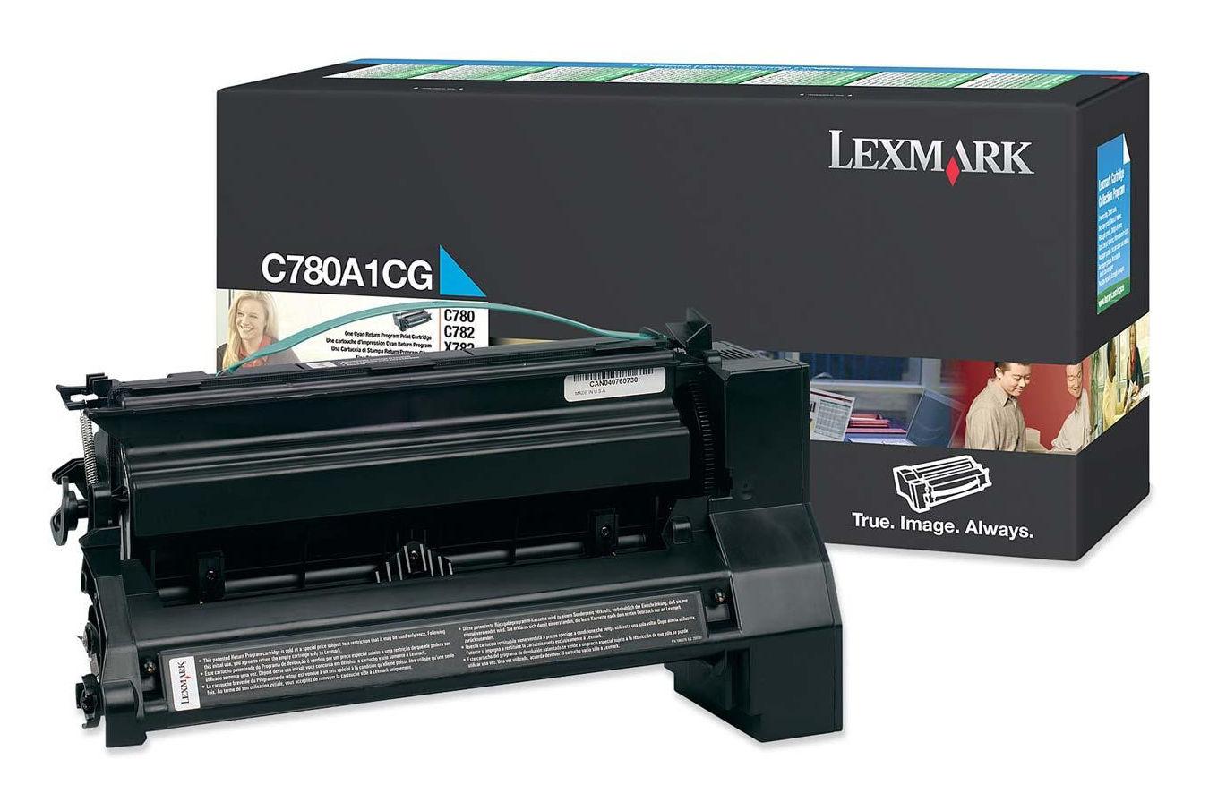 Toner C780 / C782 Ciano (6000 páginas) - LEXMARK