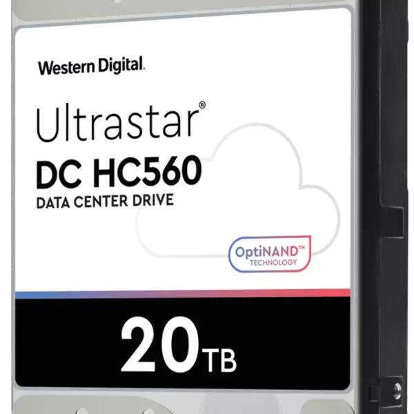 Disco Rígido 3.5 Ultrastar DC HC560 Data Center 20TB 7200RPM 512MB SATA - WESTERN DIGITAL