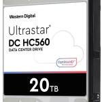 Disco Rígido 3.5 Ultrastar DC HC560 Data Center 20TB 7200RPM 512MB SATA - WESTERN DIGITAL