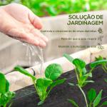 Rolo de Malha Anti - Ervas 1x100 m Malha Geotêxtil 60 g/m² para Controlo de Ervas Daninhas de Jardim Malha Anti - Ervas Preta