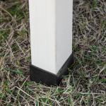 Coelheira de Madeira Exterior de 2 Níveis Gaiola para 1 - 2 Coelhos com Telhado com Abertura Comedouro Bandejas Removíveis Rampa e Portas com Fechadura 122x50x101cm Cor Areia