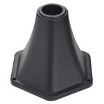 Candeeiro Solar de Jardim com 3 Luzes LED Impermeável IP44 Sensor de Noite Candeeiro de Exterior 51,5x47x182,5cm Preto