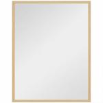 Espelho de Casa de Banho 70x90 cm Espelho de Parede Decorativo para Sala Entrada Corredor Horizontal ou Vertical Madeira