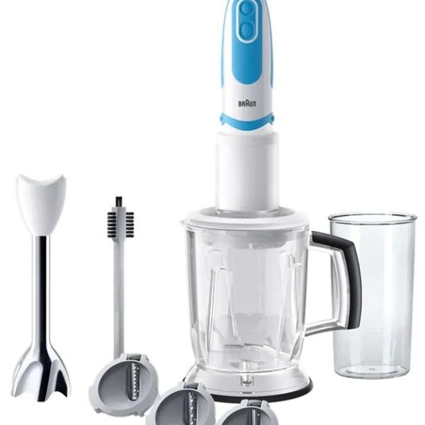 Varinha Mágica Multiquick MQ 5000 750W (Branco/Cinzento) - BRAUN